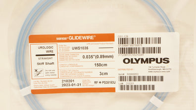 Terumo PS35153U Olympus Radifocus Glidewire Urologic Wire 0.035in x150cm x3cm(x)